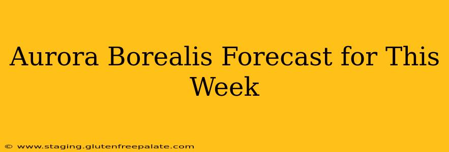 Aurora Borealis Forecast for This Week