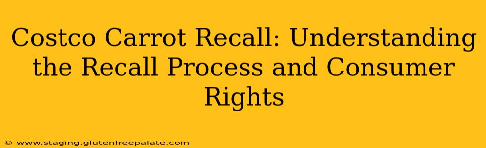 Costco Carrot Recall: Understanding the Recall Process and Consumer Rights