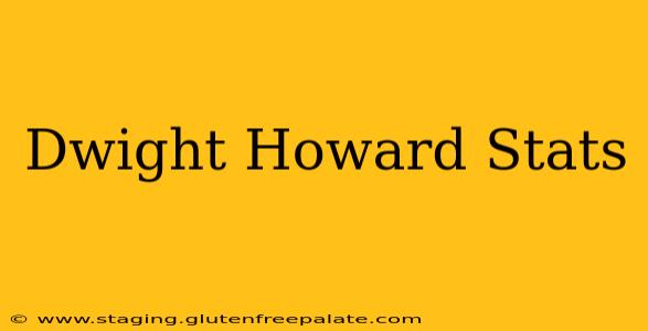 Dwight Howard Stats