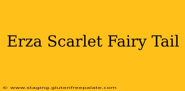 Erza Scarlet Fairy Tail