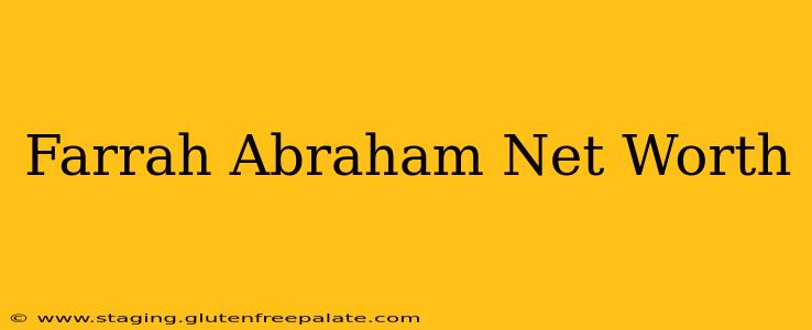 Farrah Abraham Net Worth
