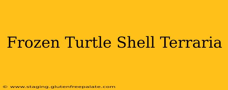 Frozen Turtle Shell Terraria