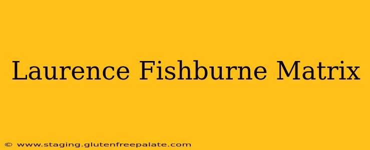 Laurence Fishburne Matrix