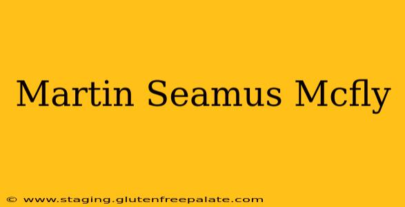 Martin Seamus Mcfly
