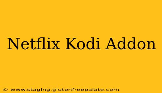 Netflix Kodi Addon