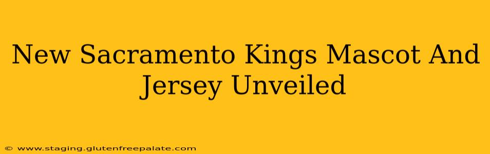 New Sacramento Kings Mascot And Jersey Unveiled