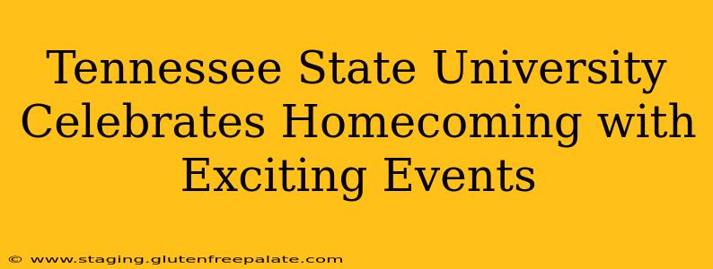 Tennessee State University Celebrates Homecoming with Exciting Events