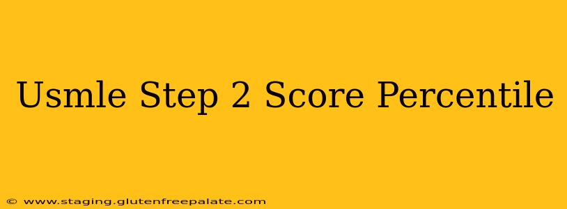 Usmle Step 2 Score Percentile