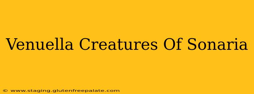 Venuella Creatures Of Sonaria